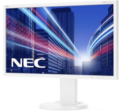 NEC 24" E243WMi - 1920x1080, IPS, W-LED, 250cd, D-sub, DVI, DP, Repro, bílý