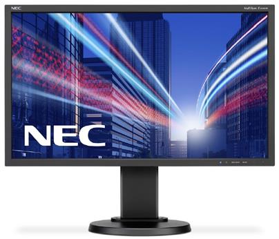 NEC 24" E243WMi - 1920x1080, IPS, W-LED, 250cd, D-sub, DVI, DP, Repro, černý
