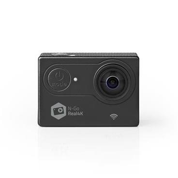 Nedis ACAM61BK - Akční Kamera | Real 4K Ultra HD | Wi-Fi | Vodotěsné Pouzdro