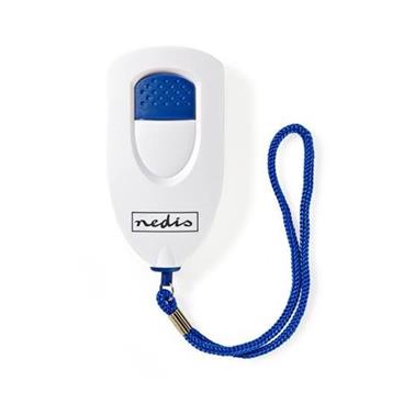Nedis ALRMP40WT - Osobní alarm | Malá hmotnost | Alarm o hlasitosti ? 85 dB | Bílá barva