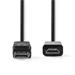 Nedis CCGP37100BK20 - DisplayPort – HDMI™ Kabel | DisplayPort Zástrčka - Konektor HDMI™ | 2 m | Černá barva