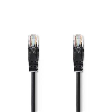 Nedis CCGP85100BK10 - Síťový Kabel Cat 5e UTP | RJ45 Zástrčka - RJ45 Zástrčka | 1 m | Černá barva