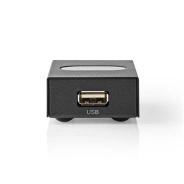 Nedis CSWI6002BK - 2-Port | USB Switch | Black