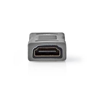 Nedis CVGC34900ME - Vysokorychlostní HDMI™ s Ethernetovým Adaptérem | HDMI™ Zásuvka – Zástrčka | Kov | Černý