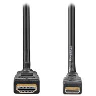 NEDIS High Speed HDMI kabel s ethernetem/ konektory HDMI – HDMI mini/ 4K/ černý/ 5m