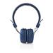 Nedis HPBT1100BU - Bezdrátová Sluchátka | Bluetooth® | On-ear | Skládací | Modrá