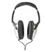 Nedis HPWD1201BK - Kabelová Sluchátka | Přes Uši | Kulatý Kabel 6 m | Ovládání Hlasitosti | Černá / Stříbrná