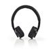 Nedis HPWD2100BK - Kabelová Sluchátka | On-ear | Skládací | Odnímatelný Kabel 1,2 m | Černá barva