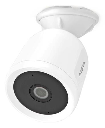 NEDIS IP Kamera/ venkovní/ IP65/ Wi-Fi/ 1080p/ noční vidění/ LAN/ MicroSD/ Android/ iOS/ bílá