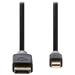 NEDIS kabel mini DisplayPort/DisplayPort 1.4/ zástrčka mini DisplayPort - zástrčka DisplayPort/ 8K/ černý/ 2m