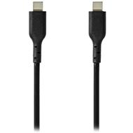 NEDIS kabel USB 2.0 kabel/ USB-C zástrčka - USB-C zástrčka/ 240 W/ černý/ bulk/ 2m