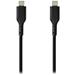 NEDIS kabel USB 2.0 kabel/ USB-C zástrčka - USB-C zástrčka/ 240 W/ černý/ bulk/ 2m
