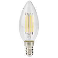 NEDIS LED žárovka E14/ svíčka/ 4,5 W/ 220 V/ 470 lm/ 2700 K/ stmívatelná/ teplá bílá/ retro styl/ čirá