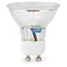 NEDIS LED žárovka GU10/ PAR16/ 3 W/ 220 V/ 230 lm/ 2700 K/ teplá bílá/ čirá