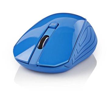 Nedis MSWS400BU - Bezdrátová myš | 1 000 dpi | 3 tlačítka | Modrá