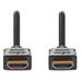 NEDIS Premium High Speed HDMI 2.0 kabel s ethernetem/ 4K@60Hz/ zlacené konektory HDMI-HDMI/ černý/ bulk/ 1m