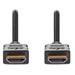 NEDIS prodlužovací Premium High Speed HDMI 2.0 kabel s ethernetem/ 4K@60Hz/ zlacené konektory HDMI-HDMI/ černý/ bulk/ 5m