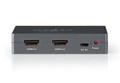 Nedis VSWI3402AT - HDMI™ Přepínač | 2 porty - 2x HDMI™ vstup | 1x HDMI™ výstup
