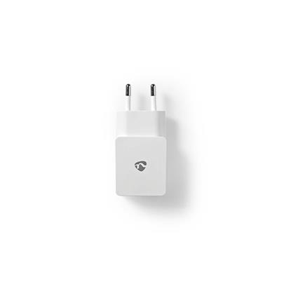 Nedis WCHAU211AWT - Síťová nabíječka | 2,1 A | 1 výstup | USB-A | Bílá barva