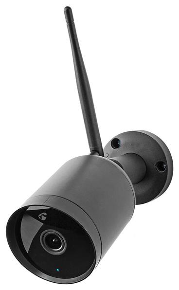 Nedis WIFICO40CBK - SmartLife Venkovní Kamera | Wi-Fi | Full HD 1080p | IP65 | Cloud / Micro SD | 12 V DC | Noční vidění | Androi
