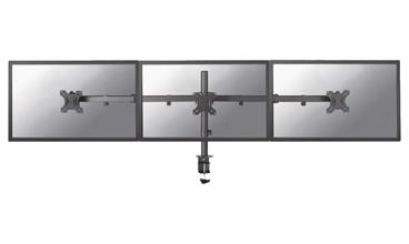 NEOMOUNTS BY NEWSTAR FPMA-D550D3BLACK Monitor Triple DeskMount 10-27i Tilt/Turn/Rotate clamp/grommet black