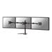 Neomounts by Newstar FPMA-D550DD3 - Stojan - pro 3 monitory (full-motion) - černá - velikost obrazovky: 13"-27" - na stůl