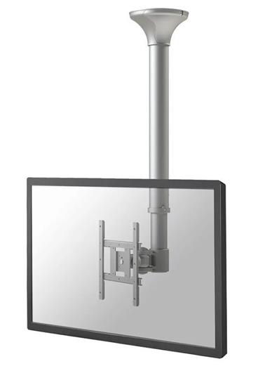 Neomounts FPMA-C200 / Flat Screen Ceiling Mount (Height: 64-104 cm) / Silver