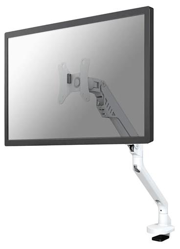 Neomounts FPMA-D750WHITE2 / Flat Screen Desk Mount (clamp/grommet) / White
