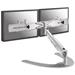 Neomounts FPMA-D940DD / Flat Screen Desk Mount (stand/foot) / Silver