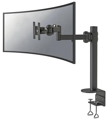 Neomounts FPMA-D960BLACKPLUS / Curved Screen Desk Mount (clamp), high capacity / Black