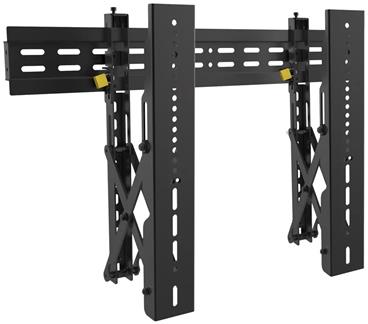 Neomounts LED-VW1000BLACK / Flat Screen Wall Mount for video walls (pop-out/stretchable) / Black