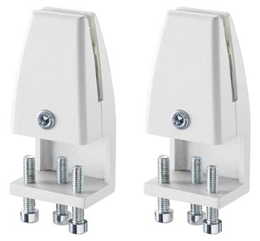 Neomounts NS-CLMP25WHITE / Desk Clamp for NS-GLSPROTECTXXX - for 8-25 mm desk thickness - set of 2 / White