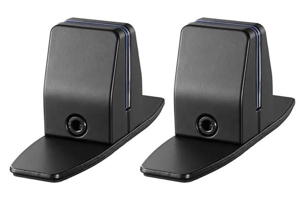 Neomounts NS-CLMPSTANDBLACK / Desk Stand for NS-GLSPROTECTXXX - set of 2 / Black