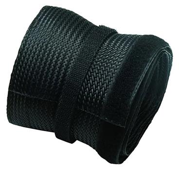 Neomounts NS-CS200BLACK / Cable Sock, 200 cm long, 8,5 cm wide / Black