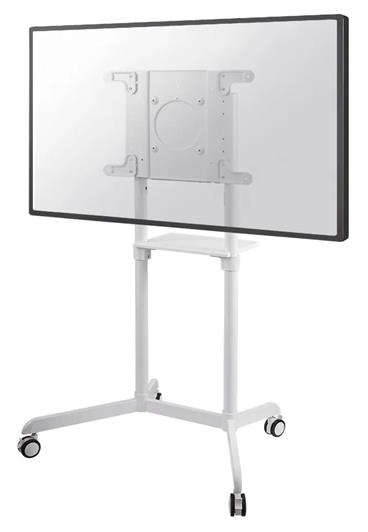 Neomounts NS-M1250WHITE / Mobile Flat Screen Floor Stand (height: 160 cm) / White