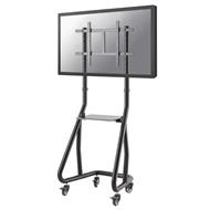 Neomounts  NS-M3600BLACK / Mobile Flat Screen Floor Stand (stand+trolley) (height: 135-153 cm) / Black