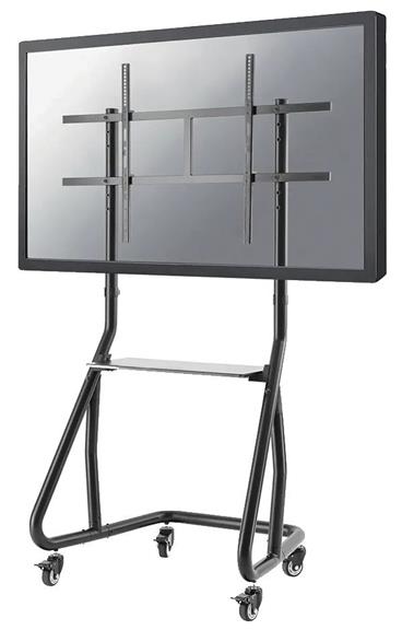 Neomounts NS-M3800BLACK / Mobile Flat Screen Floor Stand (stand+trolley) (height: 135-153 cm) / Black