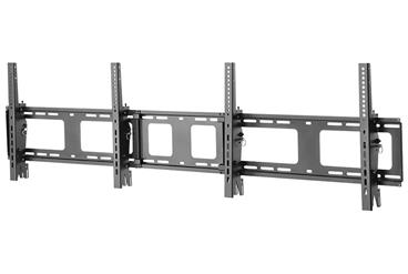 Neomounts NS-WMB200BLACK / Flat Screen Wall Mount for menu board - 2 screens - landscape / Black