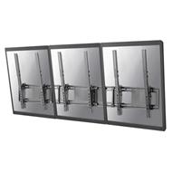 Neomounts  NS-WMB300PBLACK / Flat Screen Wall Mount for menu board - 3 screens - portrait / Black