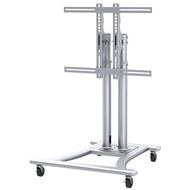 Neomounts  PLASMA-M1200 / Mobile Flat Screen Floor Stand (height: 80-120 cm) / Silver