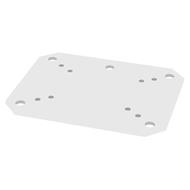 Neomounts  PLASMA-M2SFPLATE / Fixed Floor Plate for 2250/2500-series - small (bolt down) / Silver