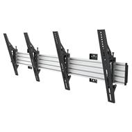 Neomounts Pro  NMPRO-WMB2 / Flat Screen Menu Board Wall Mount - (2 x horizontal) / Black/silver