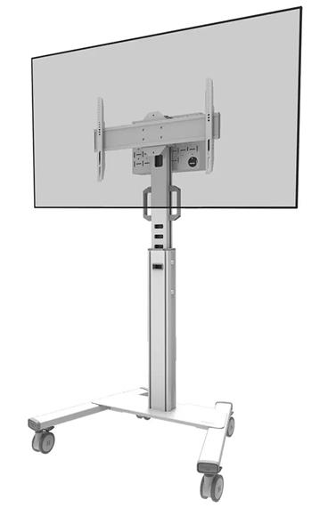 Neomounts Select FL50S-825WH1 / Mobile Display Floor Stand (37-75") 10 cm. Wheels / White
