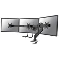 Neomounts Select  NM-D775DX3BLACK / Flat Screen Desk mount (17-27") desk clamp/grommet / Black