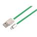 Net-X kabel Micro USB to USB Nabíjení/Synchronizace, oboustranné konektory - zelený
