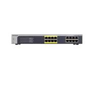 Netgear 16xGbE with 8xPoE ports (Budget 85W), Prosafe Plus Switch (management via WEB and PC utility)
