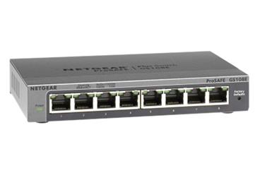 Netgear 8PT GIGABIT PLUS SWITCH - GS108E-400PES