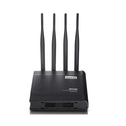 Netis WF-2780 1200M AC AP/Router, 4x GLAN, 1x GWAN, 802.11ac/a/b/g/n, firewall, 4x anténa 5 dBi, IPTV