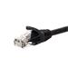 Netrack patch cable RJ45, snagless boot, Cat 6 UTP, 0.25m black
