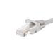 Netrack patch cable RJ45, snagless boot, Cat 6 UTP, 0.25m grey